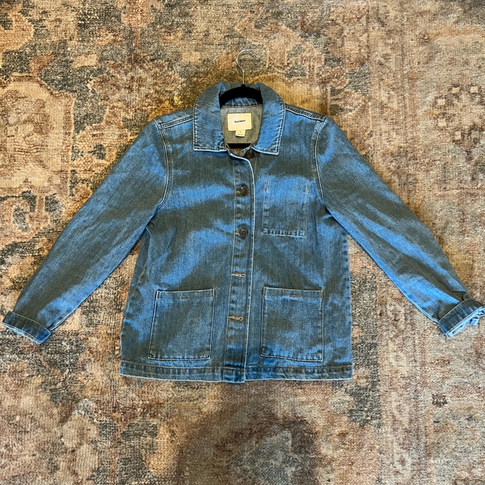Old Navy Classic Blue Jean Jacket
